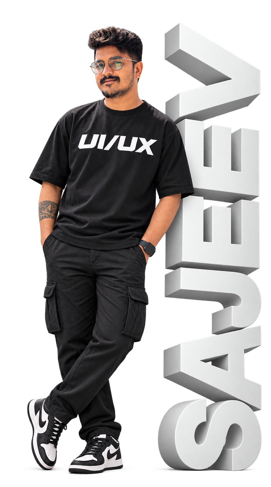 3D portrait of Sajeev S.V